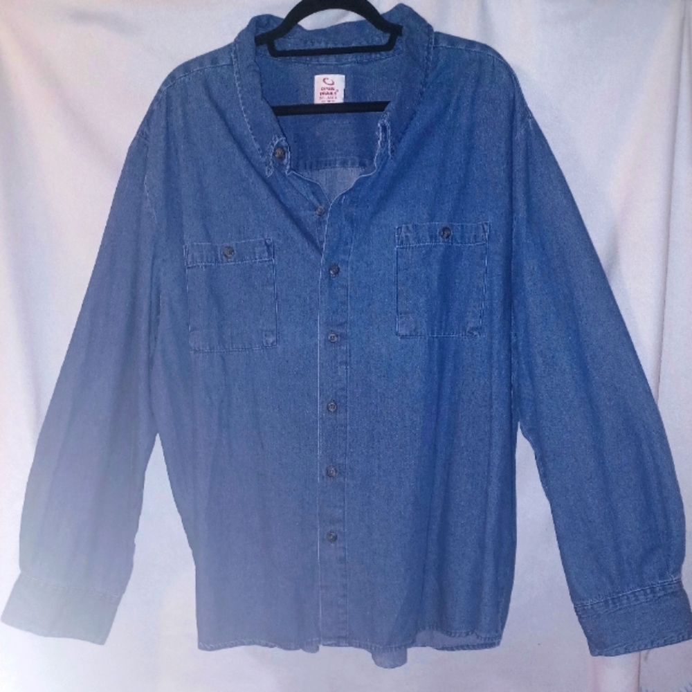Open Trails Blue Jean Shirt